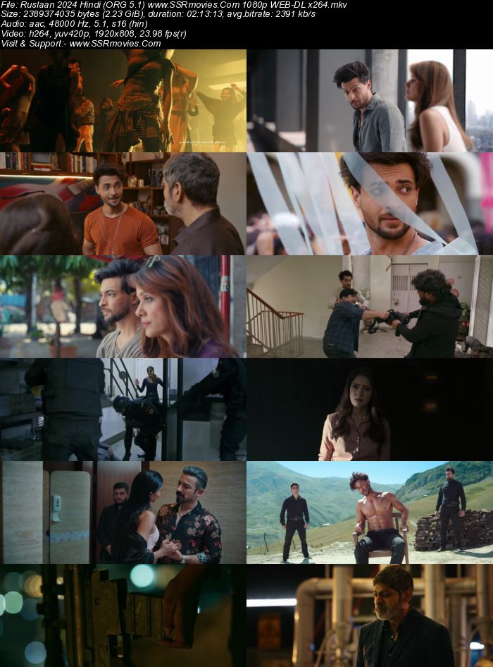 Ruslaan 2024 Hindi (ORG 5.1) 1080p 720p 480p WEB-DL x264 ESubs Full Movie Download