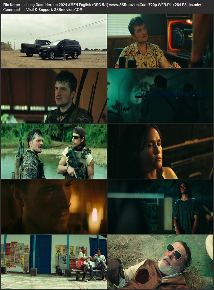 Long Gone Heroes 2017 English 1080p 720p 480p WEB-DL x264 ESubs ESubs Full Movie Download