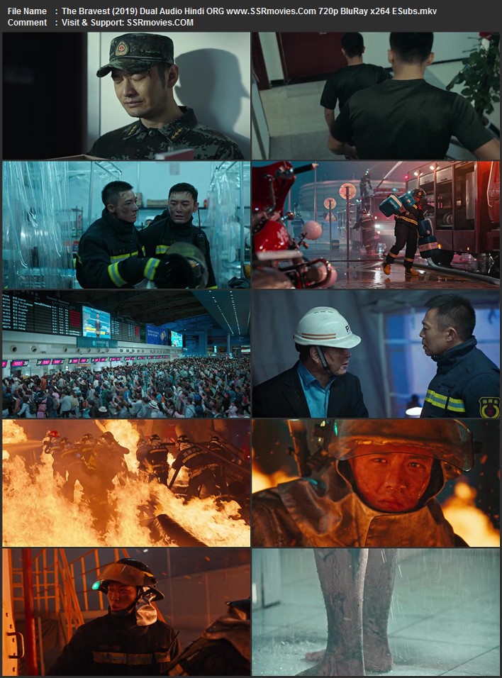 The Bravest 2019 Dual Audio Hindi ORG 720p 480p BluRay x264 ESubs ESubs Full Movie Download