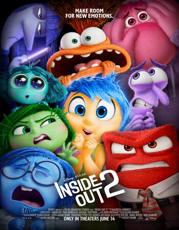 Inside Out 2 2024 Dual Audio [Hindi ORG 5.1 - English ORG 5.1] Full Movie Download Download