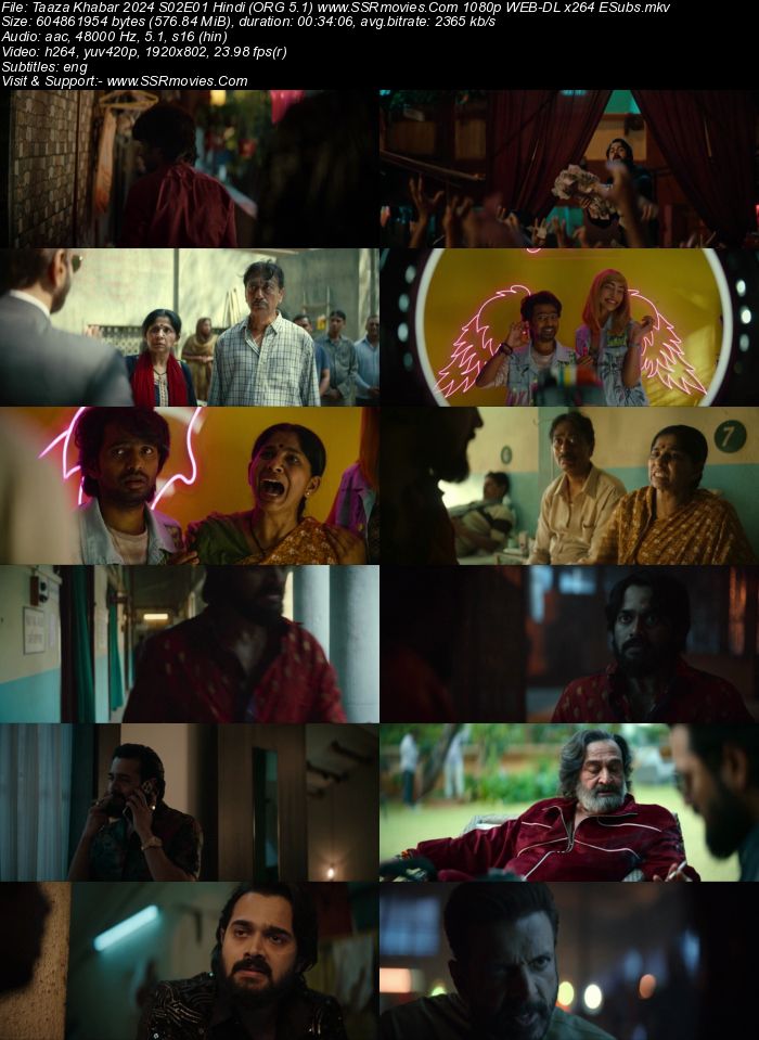 Taaza Khabar 2024 S02 Complete Hindi (ORG 5.1) 1080p 720p 480p WEB-DL x264 ESubs Download