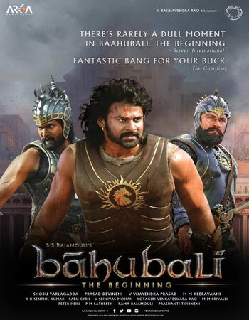 Baahubali: The Beginning 2015 Hindi 1080p 720p 480p BluRay x264 ESubs ESubs Full Movie Download