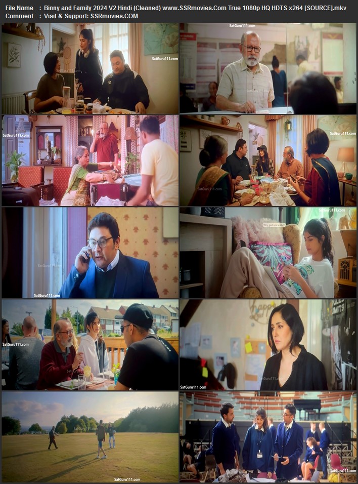 Binny and Baba 2024 V2 Hindi (Cleaned) 1080p 720p 480p HQ HDTS x264 Full Movie Download