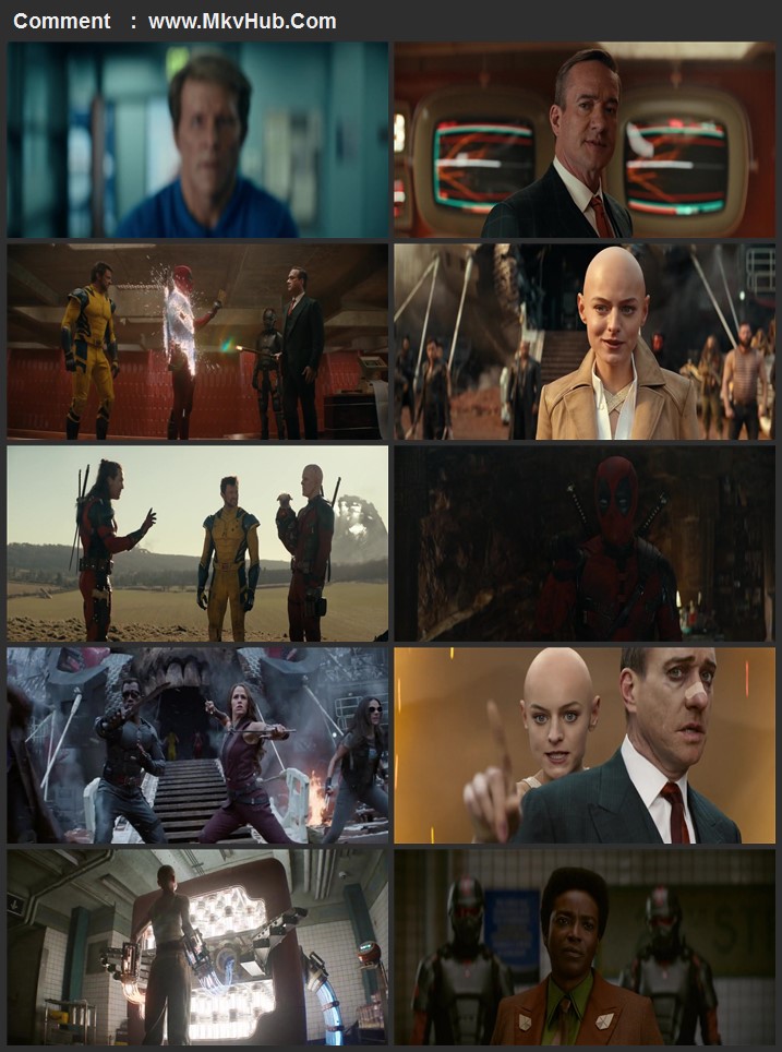 Deadpool & Wolverine 2024 English [ORG 5.1] 720p 1080p WEB-DL ESubs Download