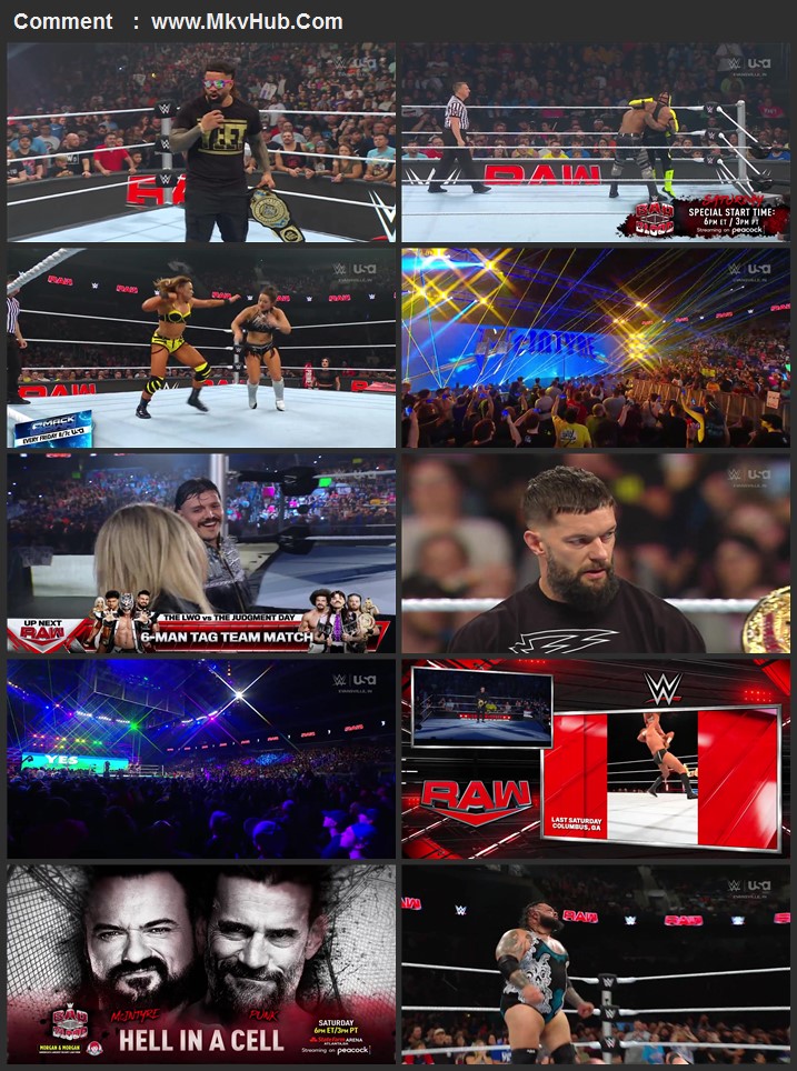 WWE Monday Night Raw 30th September 2024 720p 1080p WEBRip x264 4.2GB Download