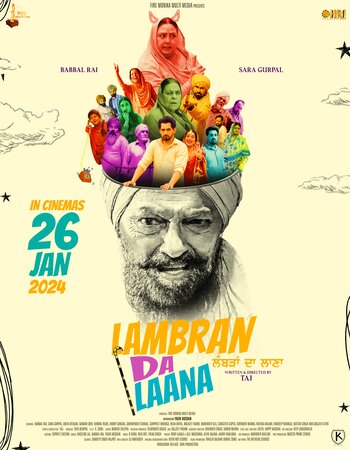 Lambran Da Laana 2024 AMZN Punjabi (ORG 5.1) 1080p 720p 480p WEB-DL x264 ESubs Full Movie Download