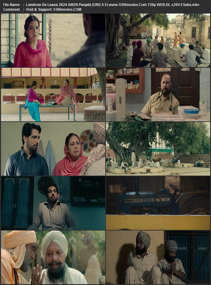 Lambran Da Laana 2024 AMZN Punjabi (ORG 5.1) 1080p 720p 480p WEB-DL x264 ESubs Full Movie Download