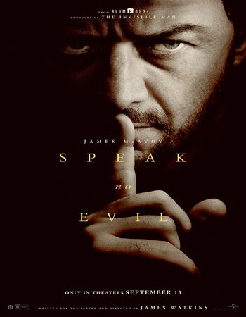 Speak No Evil 2024 Dual Audio Hindi (ORG 5.1) True 4K 1080p 720p 480p WEB-DL x264 ESubs Full Movie Download