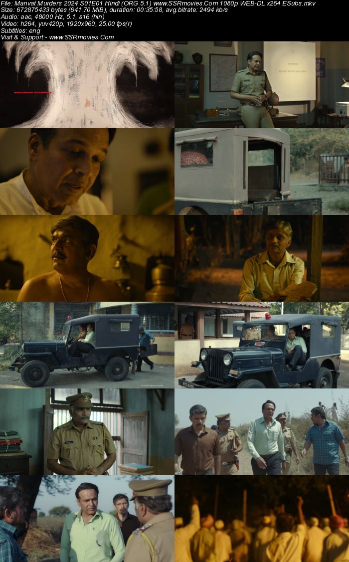 Manvat Murders 2024 S01 Complete Hindi (ORG 5.1) 1080p 720p 480p WEB-DL x264 ESubs Download