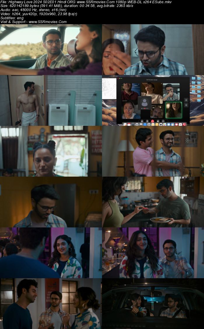 Highway Love 2024 S02 Complete Hindi ORG 1080p 720p 480p WEB-DL x264 ESubs Download