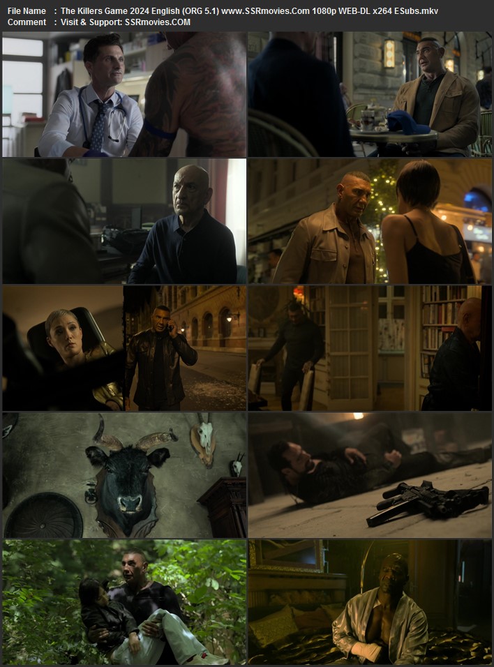 The Killer's Game 2024 English (ORG 5.1) 1080p 720p 480p WEB-DL x264 ESubs Full Movie Download