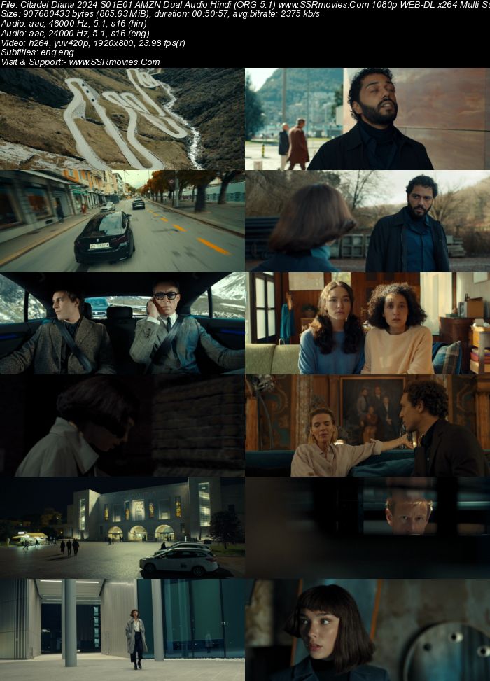 Citadel Diana 2024 S01 Complete AMZN Dual Audio Hindi (ORG 5.1) 1080p 720p 480p WEB-DL x264 Multi Subs Download