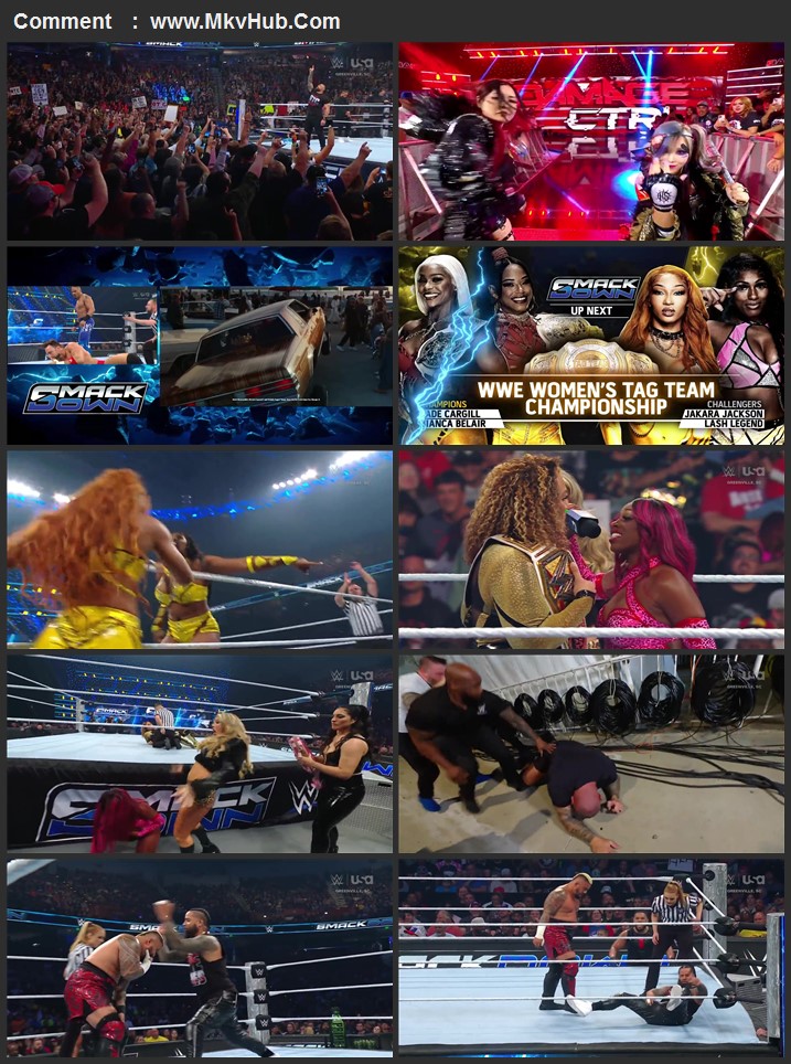 WWE Friday Night SmackDown 11th October 2024 720p 1080p WEBRip x264 3GB Download