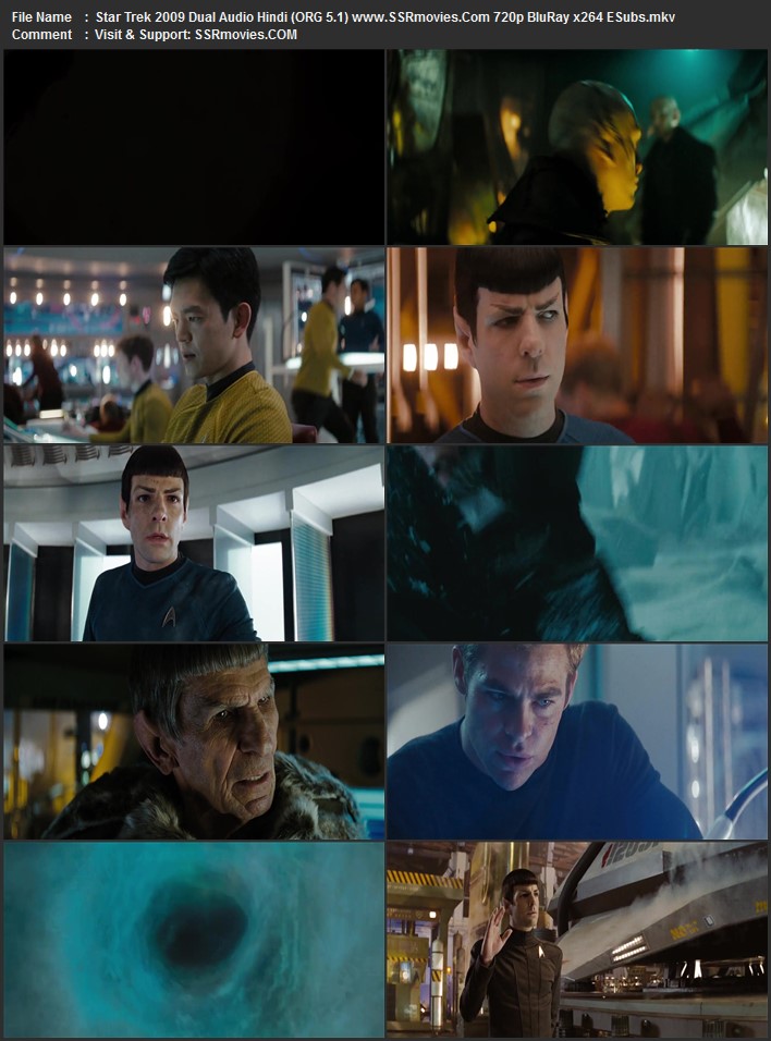 Star Trek 2009 Dual Audio [Hindi ORG 5.1 - English ORG 5.1] BluRay x264 Full Movie Download