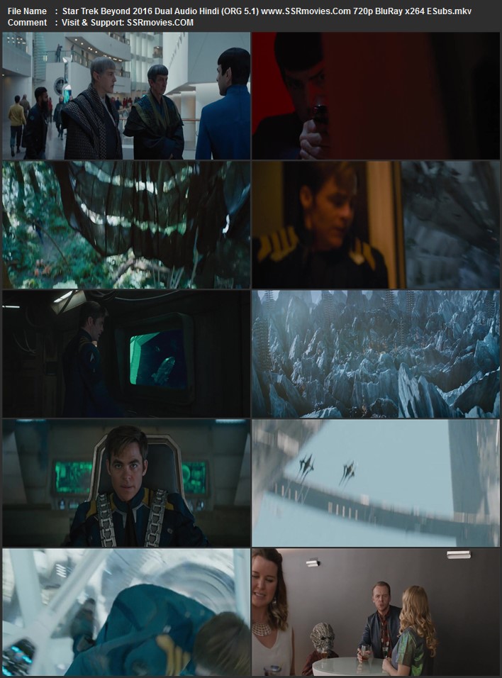 Star Trek Beyond 2016 Dual Audio Hindi (ORG 5.1) 1080p 720p 480p BluRay x264 ESubs Full Movie Download