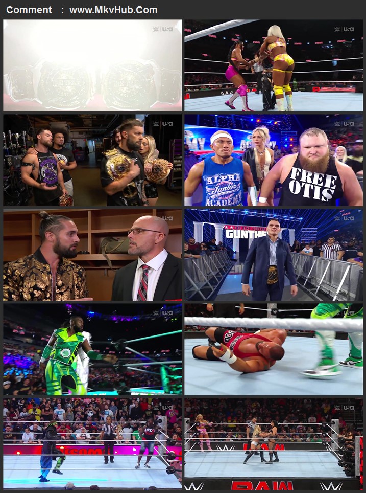 WWE Monday Night Raw 14th October 2024 720p 1080p WEBRip x264 2.8GB Download