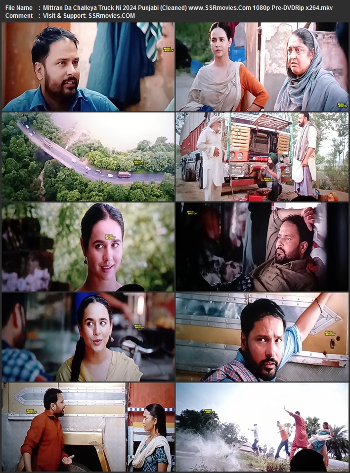 Mittran Da Challeya Truck Ni 2024 Punjabi (Cleaned) 1080p 720p 480p Pre-DVDRip x264 ESubs Full Movie Download