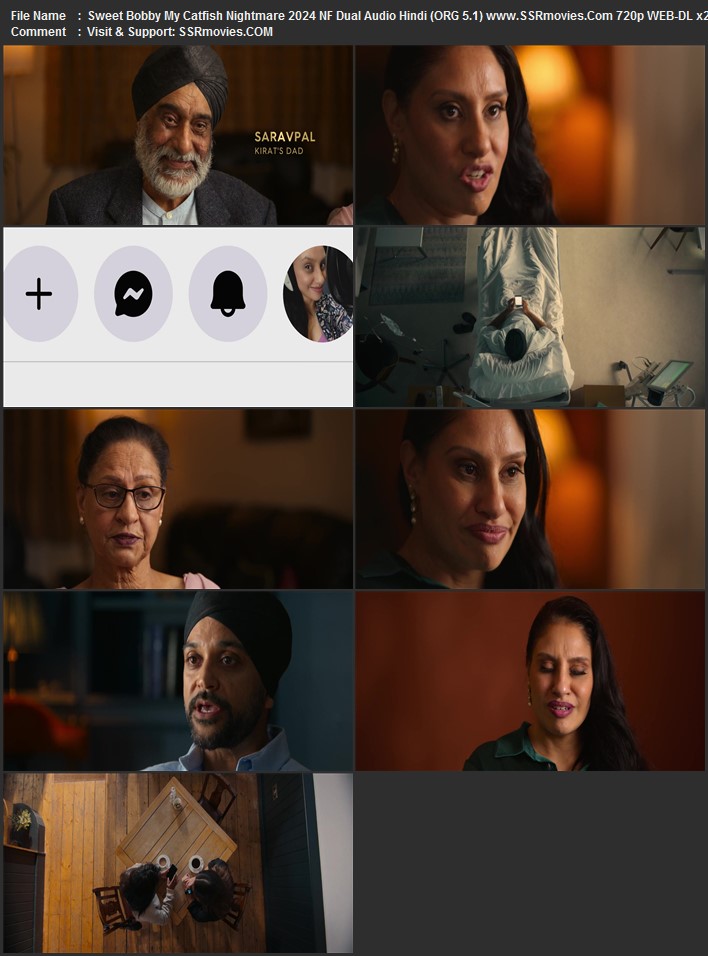 Sweet Bobby: My Catfish Nightmare 2024 Dual Audio Hindi (ORG 5.1) 1080p 720p 480p WEB-DL x264 ESubs Full Movie Download