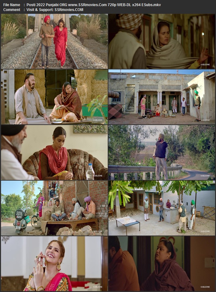 Posti 2022 Punjabi ORG 1080p 720p 480p WEB-DL x264 ESubs Full Movie Download