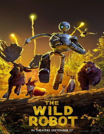 The Wild Robot 2024 Dual Audio Hindi (Cleaned) 1080p 720p 480p WEB-DL x264 ESubs Full Movie Download