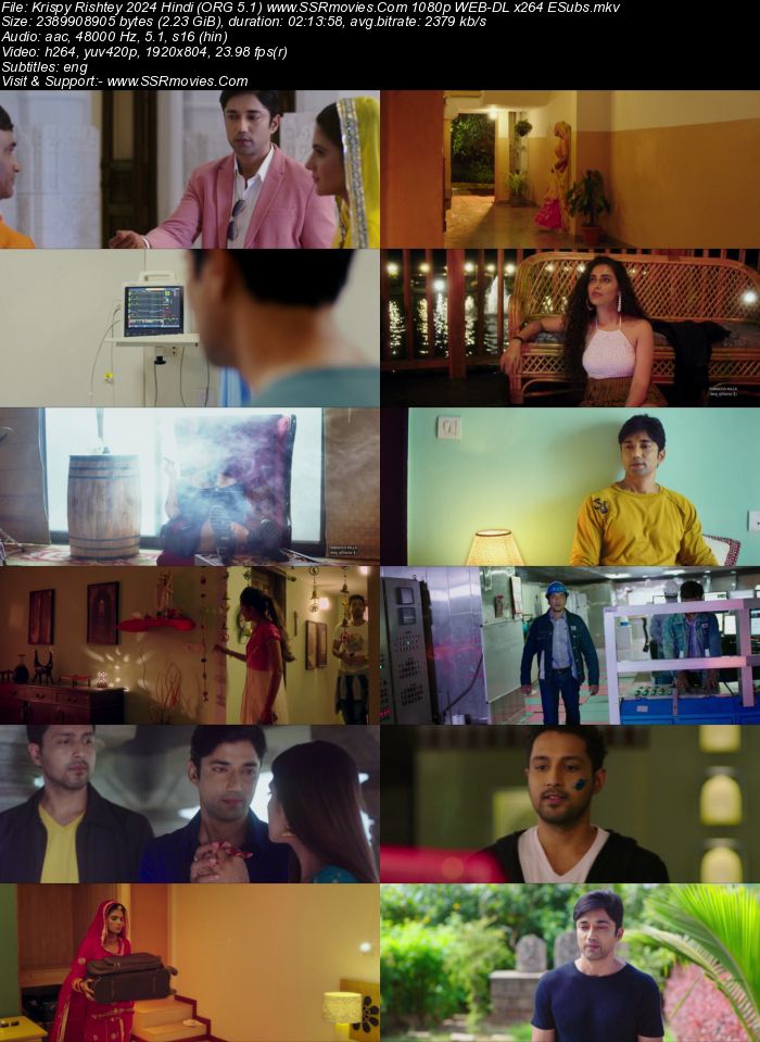 Krispy Rishtay 2024 Hindi (ORG 5.1) True 4K 1080p 720p 480p WEB-DL x264 ESubs Full Movie Download