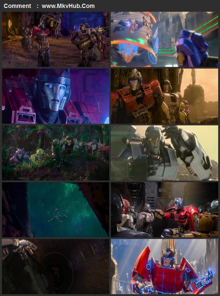 Transformers One 2024 Dual Audio [Hindi-English] ORG 5.1 720p 1080p WEB-DL ESubs Download