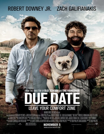 Due Date 2010 Dual Audio [Hindi ORG – English ORG] BluRay x264 Full Movie Download