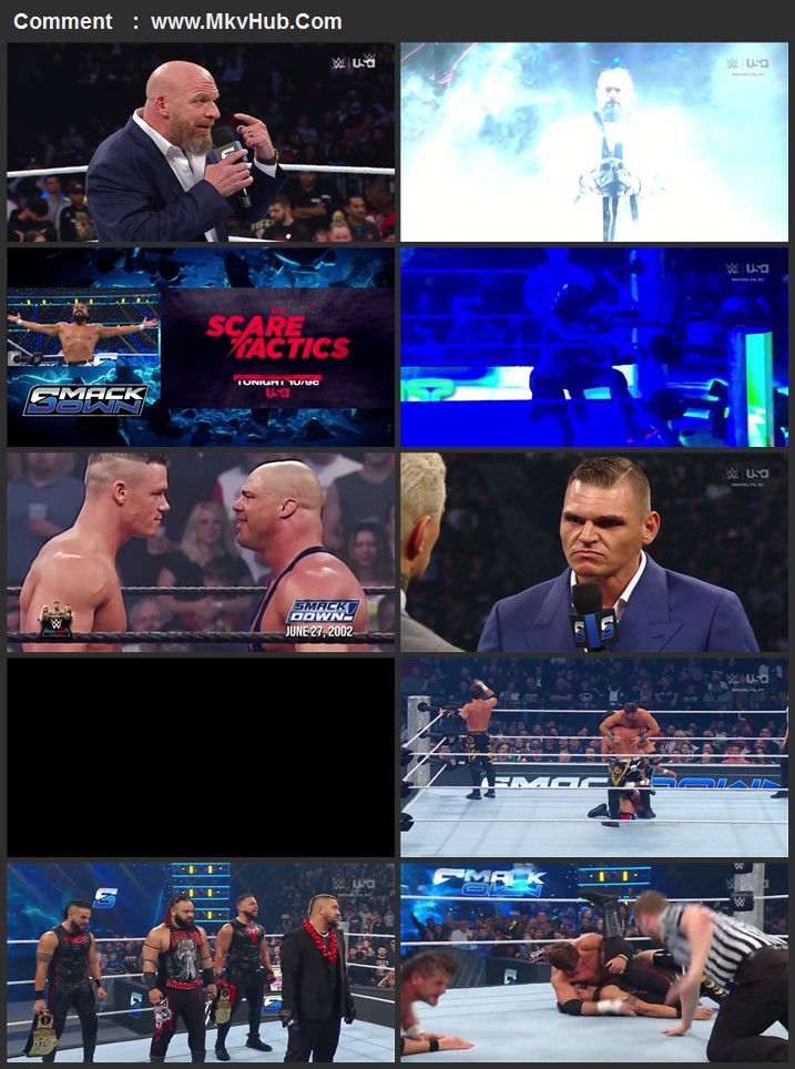 WWE Friday Night SmackDown 25th October 2024 720p 1080p WEBRip x264 3GB Download