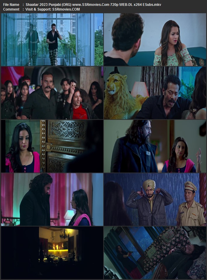 Shaatar 2023 Punjabi (ORG) 1080p 720p 480p WEB-DL x264 ESubs Full Movie Download