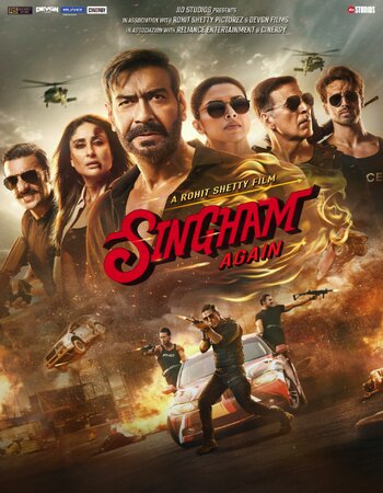 Singham Again 2024 Hindi [Cleaned] 720p 1080p HQ HDTC 3.7GB Download