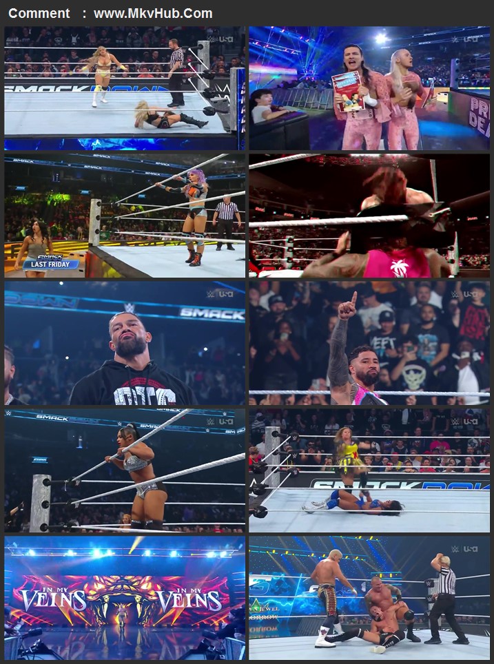 WWE Friday Night SmackDown 1st November 2024 720p 1080p WEBRip x264 3GB Download