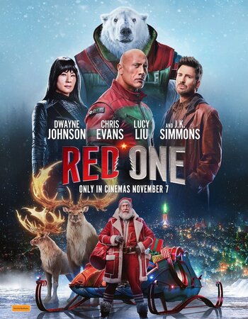 Red One 2024 English [Cleaned] 720p 1080p HQ HDCAM ESubs Download