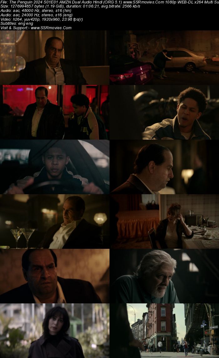 The Penguin 2024 Dual Audio Hindi (ORG 5.1) 1080p 720p 480p WEB-DL x264 ESubs Full Movie Download