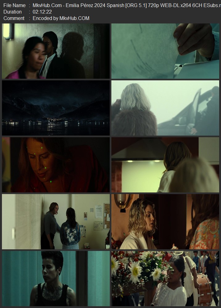 Emilia Pérez 2024 Spanish [ORG 5.1] 720p 1080p WEB-DL ESubs Download