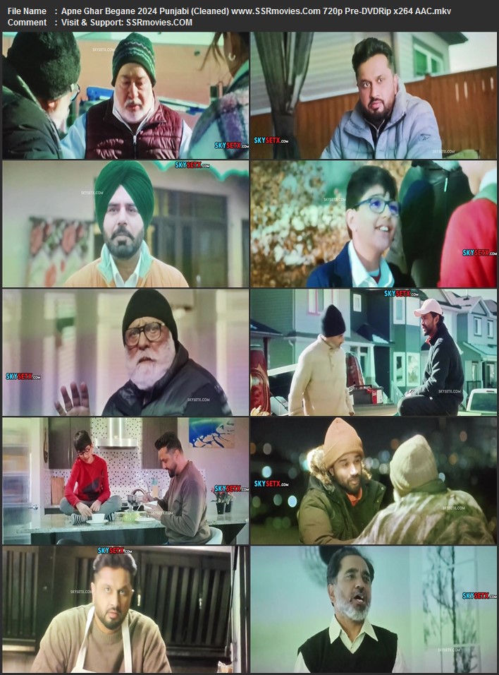 Apne Ghar Begane 2024 Punjabi (Cleaned) 1080p 720p 480p Pre-DVDRip x264 ESubs Full Movie Download