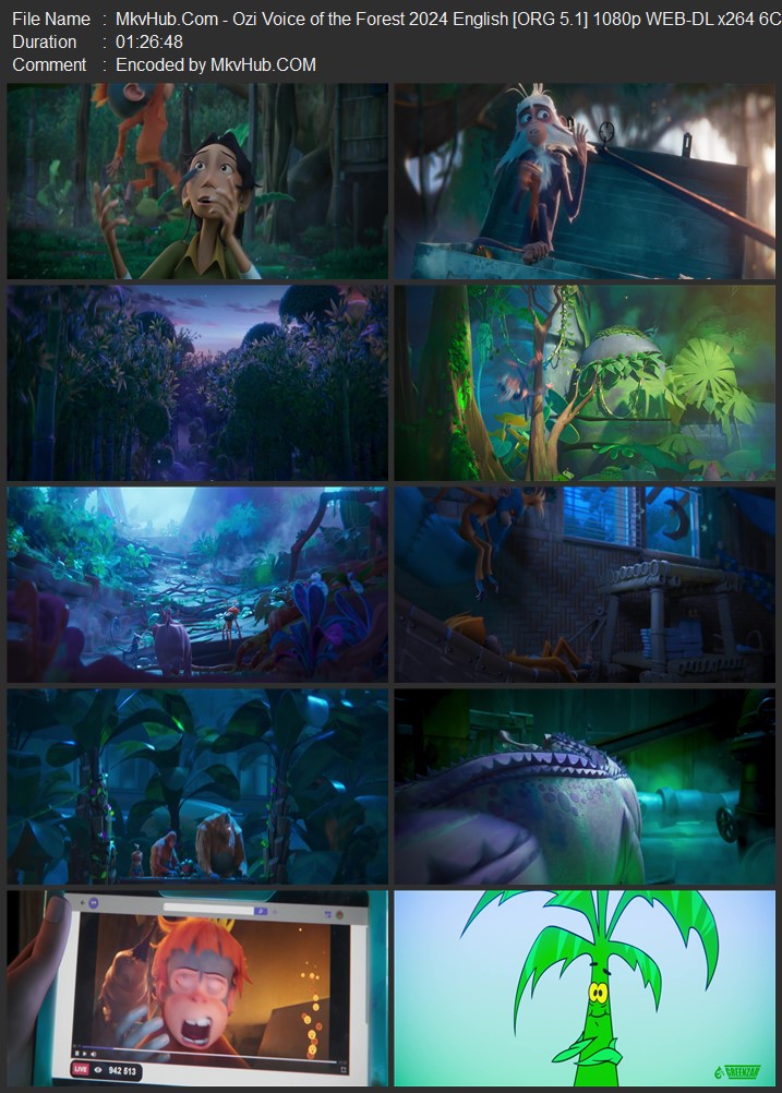 Ozi: Voice of the Forest 2023 English [ORG 5.1] 720p 1080p WEB-DL 3.4GB Download