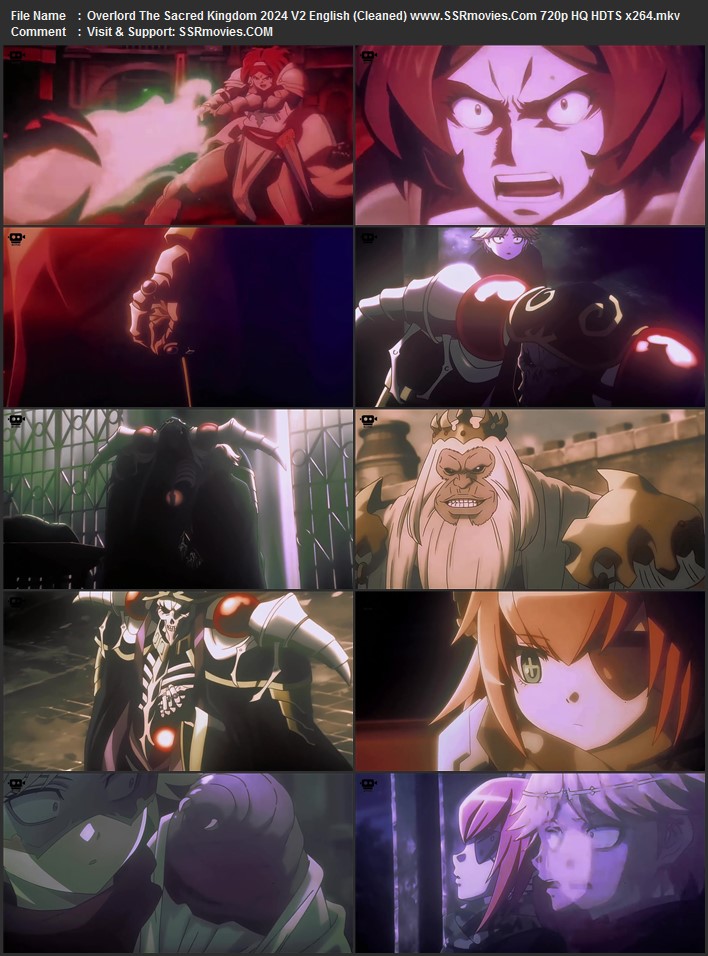 Overlord: The Sacred Kingdom 2024 English (Cleaned) 1080p 720p 480p HQ HDTC x264 ESubs Full Movie Download