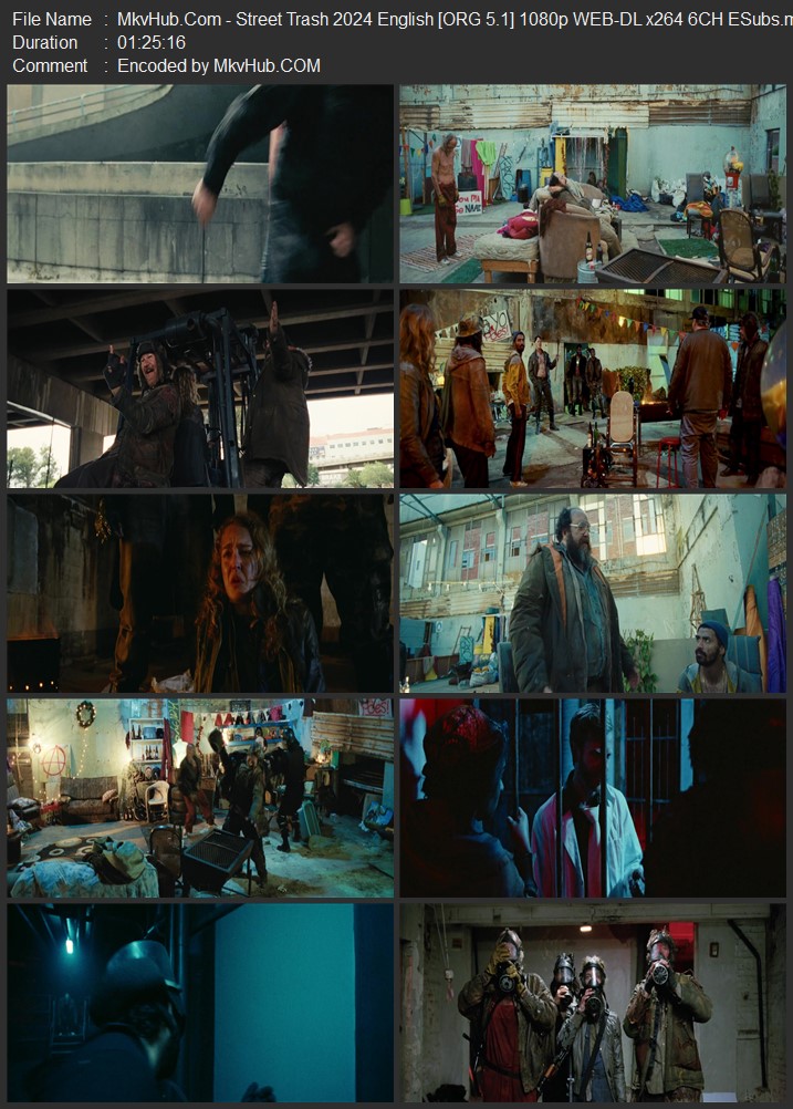 Street Trash 2024 English [ORG 5.1] 720p 1080p WEB-DL ESubs Download