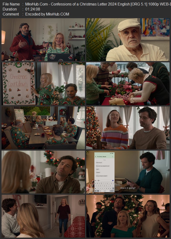 Confessions of a Christmas Letter 2024 English [ORG 5.1] 720p 1080p WEB-DL ESubs Download