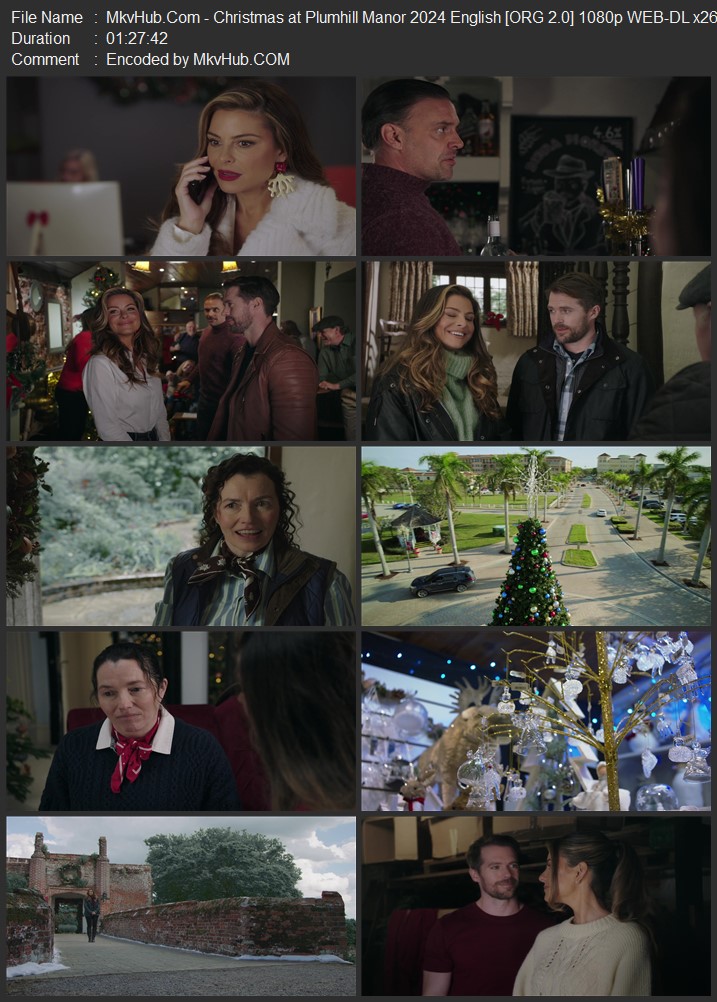 Christmas at Plumhill Manor 2024 English [ORG 2.0] 720p 1080p WEB-DL ESubs Download