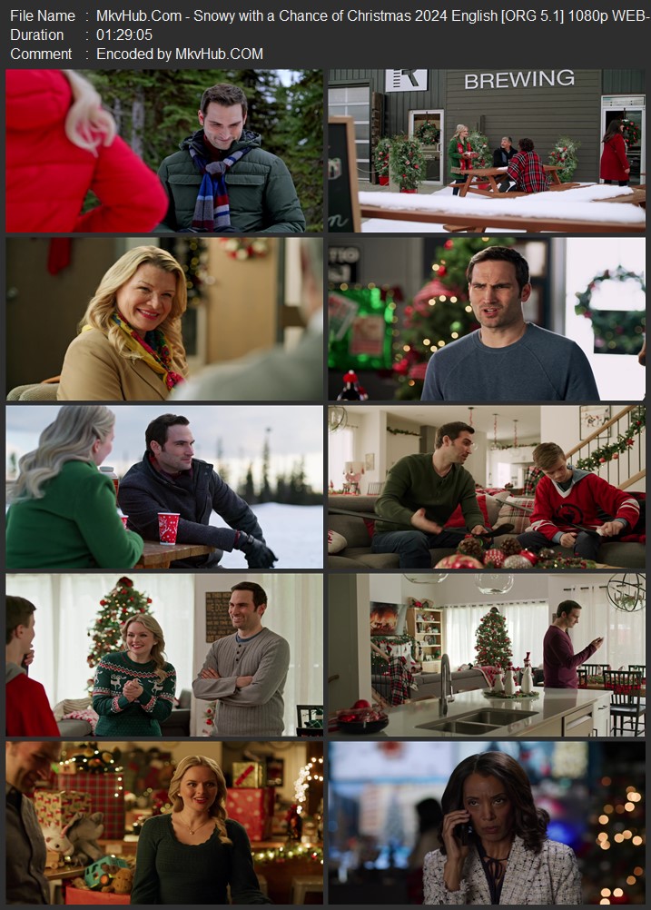 Snowy with a Chance of Christmas 2024 English [ORG 5.1] 720p 1080p WEB-DL ESubs