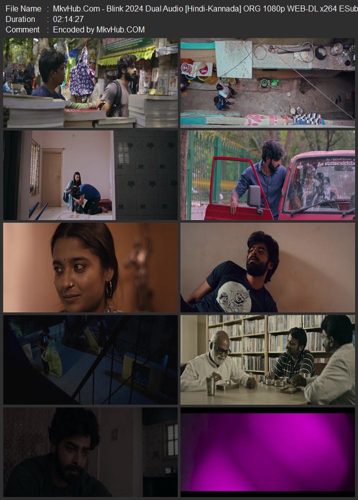 Blink 2024 Dual Audio [Hindi-Kannada] ORG 720p 1080p WEB-DL ESubs Download