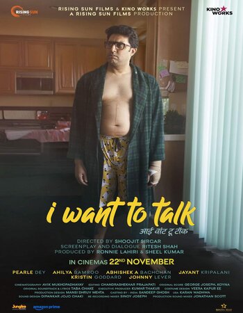 I Want to Talk 2024 Hindi [ORG 5.1] 720p 1080p WEB-DL Multi Subs