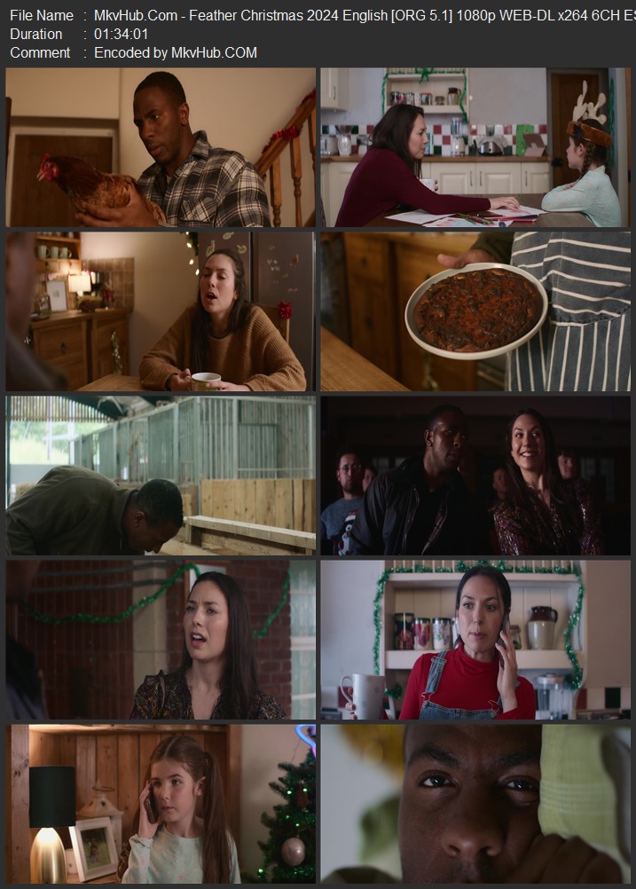 Feather Christmas 2024 English [ORG 5.1] 720p 1080p WEB-DL ESubs