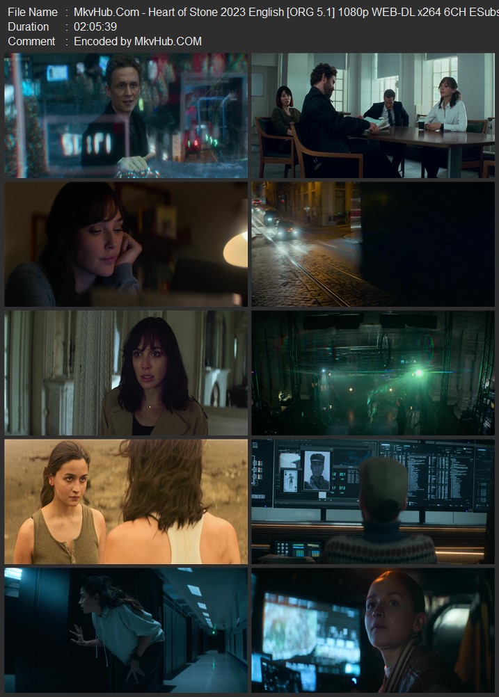 Heart of Stone 2023 English [ORG 5.1] 720p 1080p WEB-DL ESubs