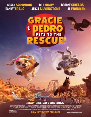 Gracie and Pedro: Pets to the Rescue 2024 English [ORG 5.1] 720p 1080p WEB-DL ESubs Download