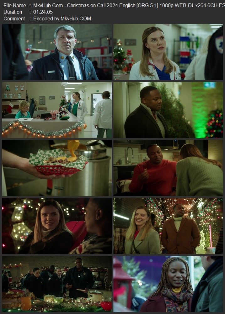 Christmas on Call 2024 English [ORG 5.1] 720p 1080p WEB-DL ESubs Download