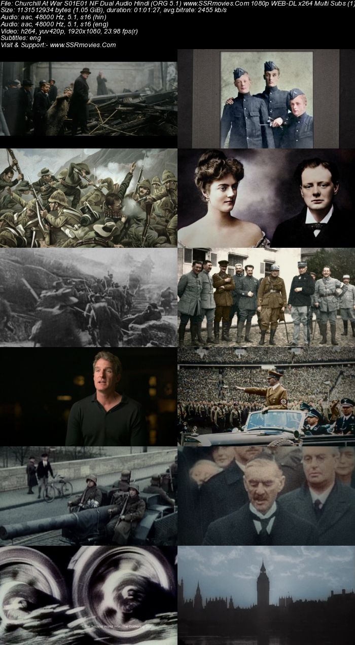 Churchill At War S01 Complete NF Dual Audio Hindi (ORG 5.1) 1080p 720p 480p WEB-DL x264 Multi Subs Download