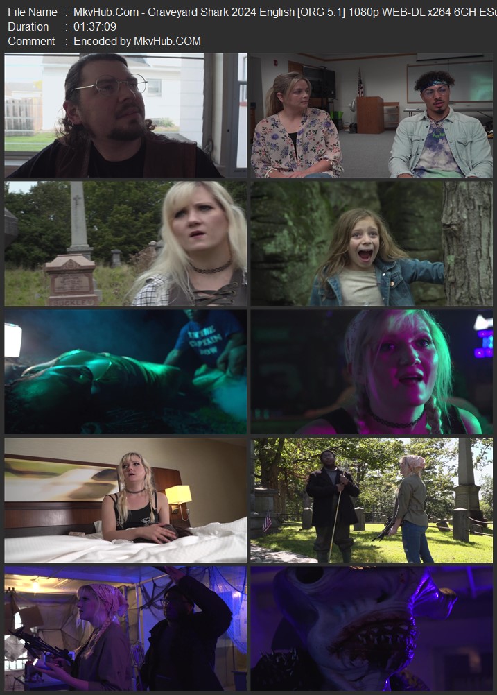 Graveyard Shark 2024 English [ORG 2.0] 720p 1080p WEB-DL ESubs Download