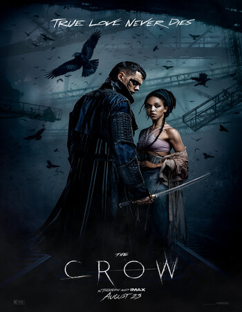 The Crow 2024 Dual Audio Hindi (ORG 5.1) True 4K 1080p 720p 480p BluRay x264 ESubs Full Movie Download